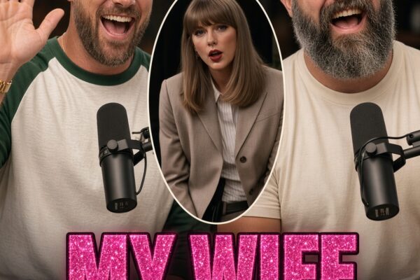 “My wife looks so hot!” Travis Kelce gushes over Taylor Swift’s sleek Law & Order: SVU detective style