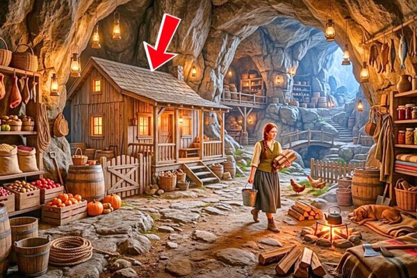 Her Uncle Threw Them Into the Freezing Snow and Left Them With Nothing but the Clothes on Their Backs — Everyone Thought They Wouldn’t Survive the Harsh Winter. But at Just 16 Years Old, She Refused to Give Up. Searching through the wilderness, she discovered a hidden cave and transformed it into a safe shelter that became their only chance of survival. While others doubted her strength and underestimated her age, her courage, creativity, and determination turned a forgotten place into a refuge. When the truth was finally revealed, everyone who abandoned them was left speechless.
