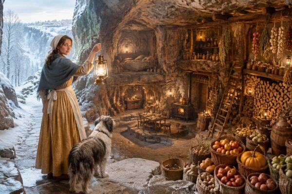 A Strange Crack Appeared in the Cliff Above the Town, and Everyone Thought It Was Nothing More Than a Natural Break in the Rock — Until One Curious Woman Decided to Follow It Deeper. What She Found Beneath the Mountain Was Beyond Anything Anyone Expected. Hidden far below the surface was a warm underground world with its own secrets, shelter, and signs of a forgotten past. The discovery changed the way the entire town saw the land around them and revealed that the greatest mysteries were sometimes waiting just beneath their feet.