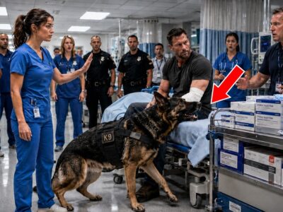 Retired SEAL Trusted Only His K9 — Until a Nurse Said “At Ease” and Exposed the Truth