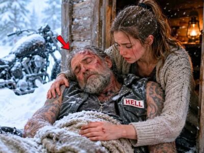 A Dying Biker Reached A Cabin In The Snow — The Girl 20yo Inside Saved Him