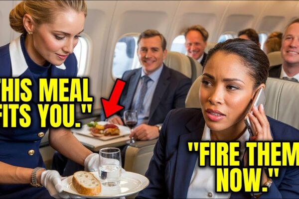 Black CEO Denied First-Class Meal — Then Fires Entire Flight Crew After Landing!