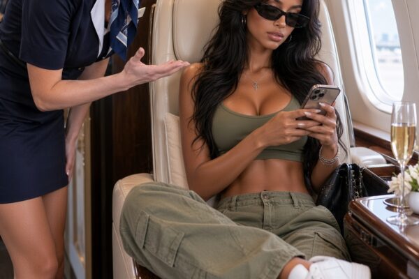 A Flight Attendant Humiliated a Black CEO in First Class, Treating Her Like She Didn’t Belong—But She Had No Idea the Quiet Passenger Owned the Entire Airline Fleet and Was Watching Everything
