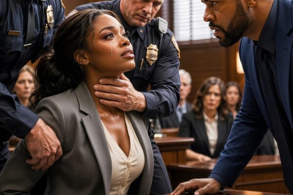 “Don’t Forget Who I Am,” the Black Woman Whispered as the Officers Restrained Her, But They Ignored the Warning—Until the Same Woman Walked Into Court Days Later and Faced Them With Evidence Nobody Expected