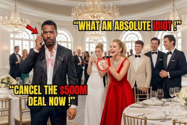 Executives Threw Wine on Stranger at The Party — Didn’t Know He Controls Their $500M Deal1