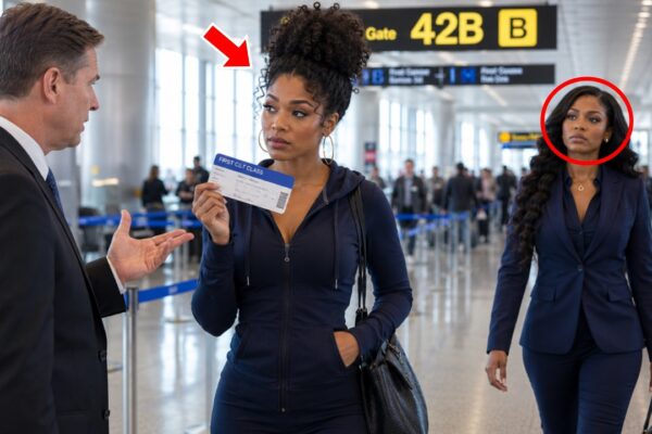 Gate Agent Laughs at Black Girl’s First-Class Ticket — Then Her Mom Walks In as the Airline’s VP 