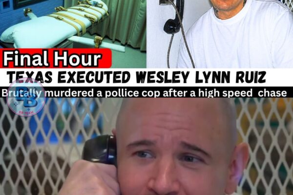 JUST IN: Texas Executes Wesley Ruiz — The Officer Killing Case That Spanned 16 Years of Appeals