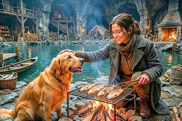Thrown Out at 18 Before Winter, She Followed Her One-Eyed Dog to a Crack in the Rock—and Crawled Inside