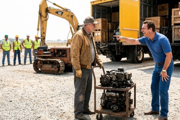 They Called His Property an Engine Graveyard After Dumping Failed Motors There for Years, Assuming He Was Collecting Junk—Then the Only Supplier in Town Closed Its Doors, and Suddenly Those “Worthless” Engines Became Priceless