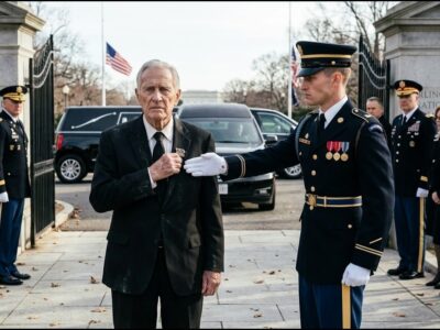 Judge Mocked the Old Veteran’s Burned Medal — Until Four Generals Entered the Court. 