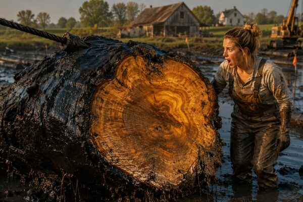 She Pulled 1,700 Black Logs From Beneath the Swamp — The Wood Was Worth More Than the Farm Above It 