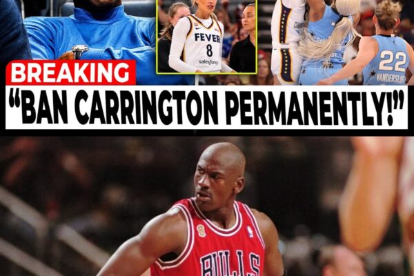 MICHAEL JORDAN “DESTROYS” WNBA AFTER DIJONAI CARRINGTON’S BRUTAL HIT ON SOPHIE CUNNINGHAM SPARKS EXPLOSIVE RACIAL FEUD! Did fake viral rumors fabricate an NBA legend’s rampage?