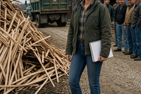 For 12 Years, a Pencil Mill Dumped Cedar Slat Scrap Along Her Property Line, Assuming She Would Never Find a Use for It—But the Quiet Woman Kept Every Piece, and Eventually Turned the Discarded Wood Into a Thriving $250,000 Closet Brand