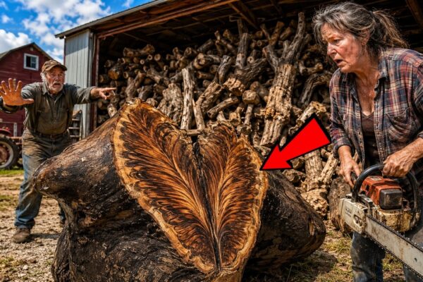 Her Husband Saved the Ugliest Pieces From Every Tree He Cut—After He Died, She Finally Learned Why 