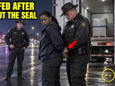 Officer Orders Trucker Out in the Rain—“Open It!”—Then Her FBI Cover Drops