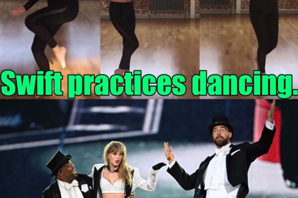 RAW, UNEDITED FOOTAGE EXPOSES TAYLOR SWIFT’S BAREFOOT REHEARSAL ROUTINE!  Did Travis Kelce’s leak uncover the intense reality behind her iconic “Delicate” dance?