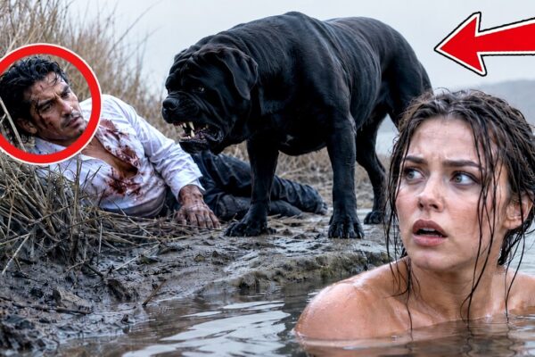 Single Mom Asked a Black Dog to Watch Her Bath — The Mafia Boss Quietly Saw What Happened Next