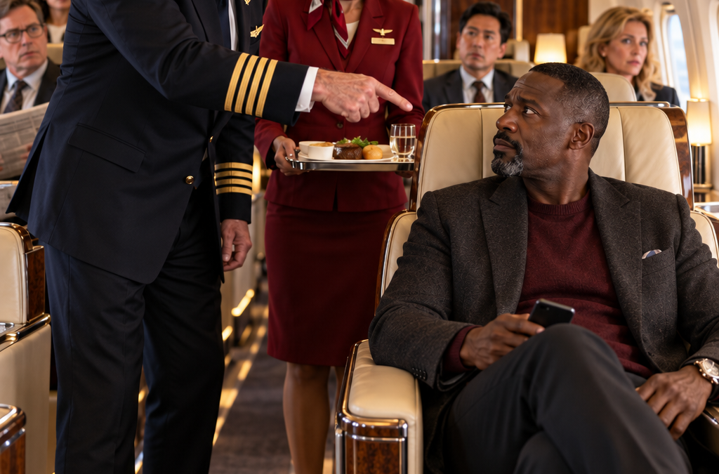 Flight Crew Denies Service to Black Man in First Class — They Didn’t Know He Owned the Airline