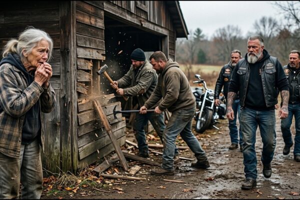 They Destroyed an Old Widow’s Garage—Then Her Secret Hells Angels Past Was Revealed