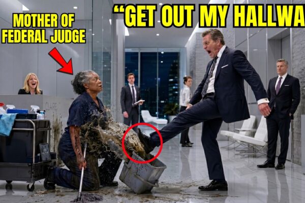 CEO Kicked Black Cleaning Lady’s Mop Bucket — Never Knew Who She Was Until He Got Fired