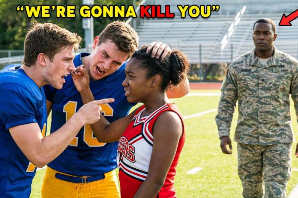 Bullies Target New Black Cheerleader—Unaware Her Father Is a U.S Marine