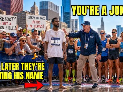 Crowd Laughs When Barefoot Black Boy Lines Up for Marathon — 2 Hrs Later They’re Chanting His Name