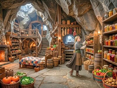 Driven From Her Home Before Winter, She Built an Underground Shelter That Saved an Entire Valley
