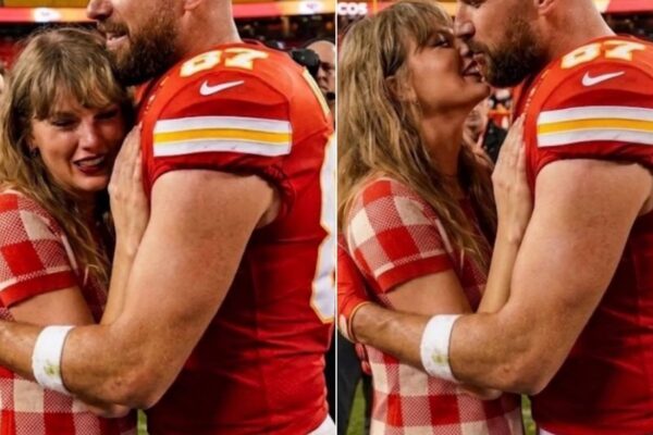 TAYLOR SWIFT BREAKS PROTOCOL TO EMBRACE TRAVIS KELCE ON THE FIELD AFTER CHIEFS-BRONCOS SHOWDOWN! Did the newlyweds’ sweet post-game celebration steal the entire stadium’s spotlight?
