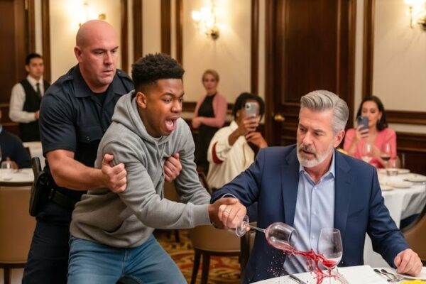 Homeless Black Boy Yelled “Stop! It’s Poison!” — Billionaire Froze When He Learned the Truth!