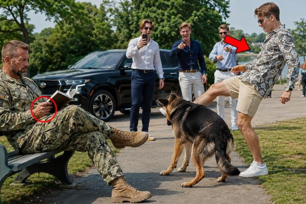 Spoiled Rich Kids Attacked a Quiet Veteran’s Dog—Unaware He Was a Lethal Navy SEAL Captain 