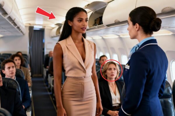 White Passenger Takes Black Woman CEO’s Seat — Moments Later, the Plane Is Grounded… 