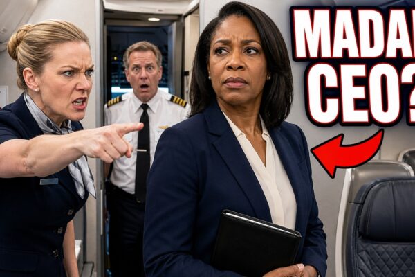 Flight Attendant Kicked a Black Woman Out of First Class — Then the Pilot Called Her “Madam CEO”
