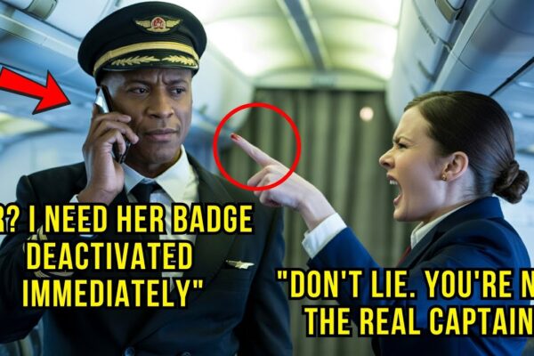 Flight Attendant Accuses a Black Pilot of Lying— Then He Makes One Call, And She’s Fired on the Spot 