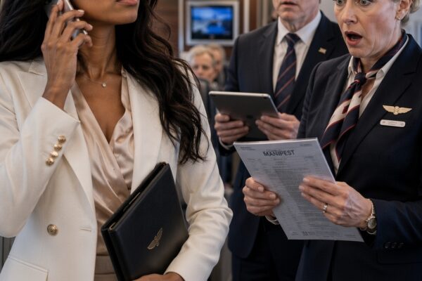 A Black CEO Was Denied Her First-Class Seat After the Crew Claimed There Had Been a Booking Error, But Nine Minutes Later, One Phone Call Exposed Who She Was and Why the Crew Had Made a Costly Mistake