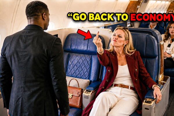 Rich Woman Refused to Sit Next to Black Man on Plane—Unaware He Owns 51% Of Her Husband’s Company