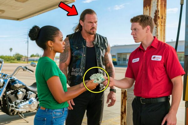 Black Woman Pays for a Hells Angel’s Gas, The Next Day, Dozens of Bikers Show Up at Her Door 