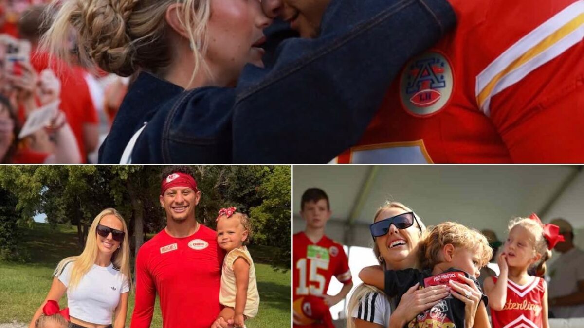 “DADDY, I LOVE YOU”: PATRICK MAHOMES’ EMOTIONAL FAMILY MOMENT BEHIND HIS CHIEFS RETURN! Did a heart-wrenching pre-game message from his children reveal the true motivation behind his grueling knee rehab?