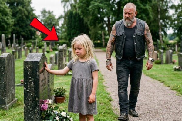 A Hells Angel Found a Poor Girl Crying at His Son’s Grave — Then She Told the Truth