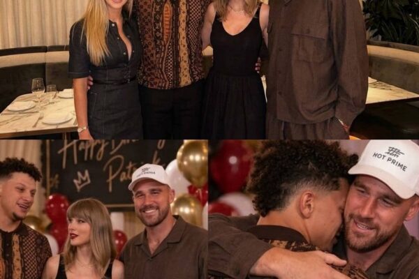 PATRICK MAHOMES OVERCOME WITH EMOTION AS TAYLOR SWIFT AND TRAVIS KELCE DROP $5M BIRTHDAY SURPRISE! What single tiny detail on the $5M foundation check has millions of fans zooming in and speculating nonstop?