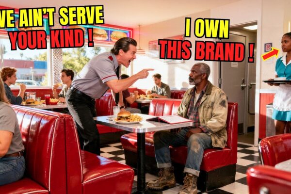Undercover Black Millionaire Orders Burger at His Store — Waitress Slips a Note, His Hands Shake