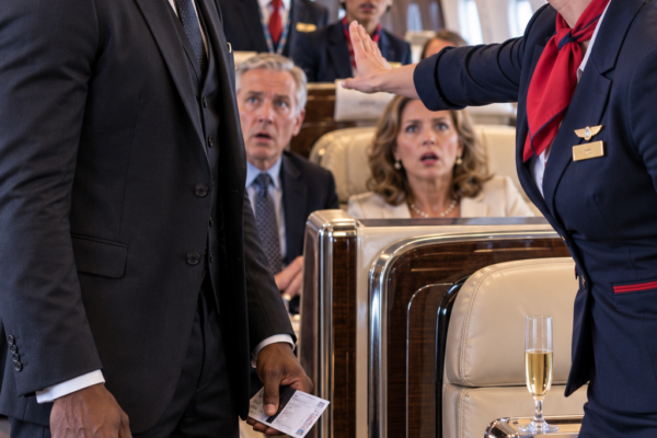 Flight Attendant Denies Black Judge First Class, Unaware His Father Owns the Airline. 