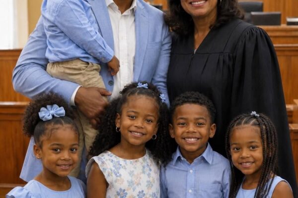 This Single Dad Fought to Adopt 5 Siblings Under 7 Before They Were Separated – The Judge Broke Down After Learning Why