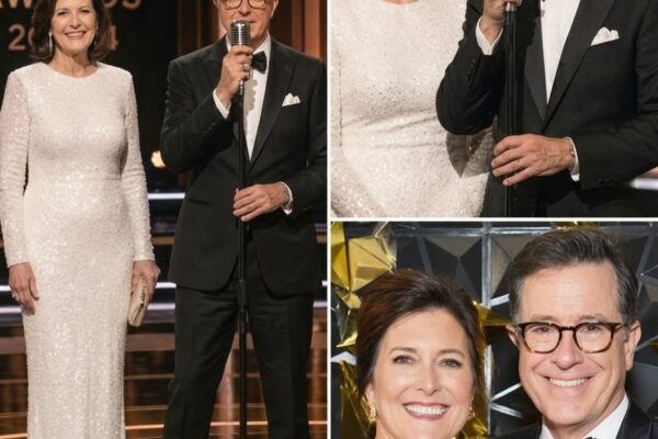 Stephen Colbert Gives Sweet Speech for Wife Evelyn as She Accepts Visionary Award: ‘So Proud to Be Evie’s Husband’