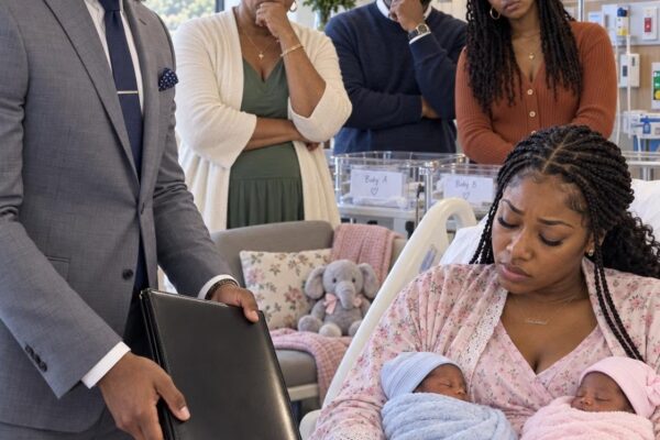 Three days after my twin sons were born, my husband brought twenty-two members of his family into a hospital room and offered me two hundred thousand dollars to sign away my marriage, my children, and my right to ever ask about their company’s accounts. They expected me to cry. I read every page and signed all of them.