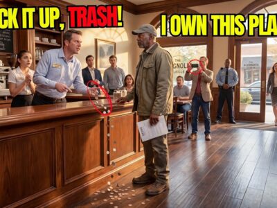Manager Threw a Black Man’s Change on the Floor: “Pick It Up” — He Was the Restaurant’s New Owner