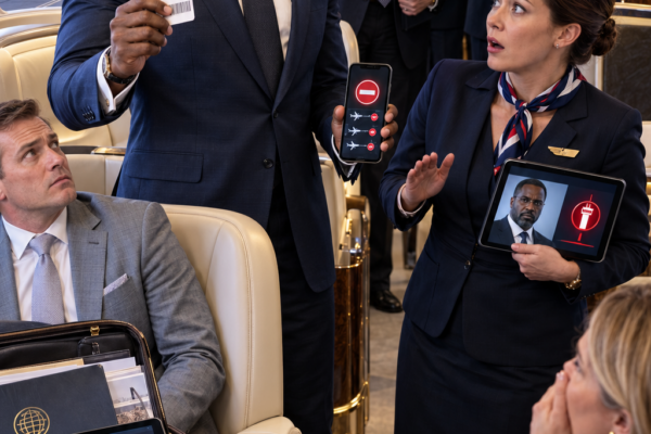 Black Billionaire Removed From 1st Class Seat — 7 Mins Later, The Entire Airport Stopped Departures 