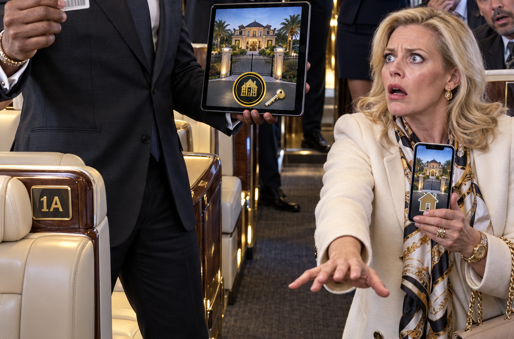 Racist Woman Throws Black Man’s Bag Off First Class Seat — Freezes When He Says “I Own Your Estate”