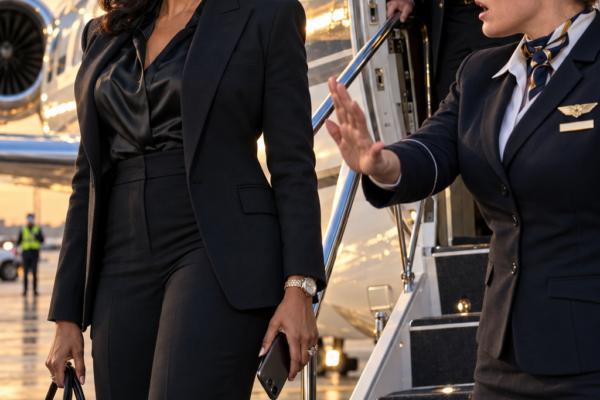Black Woman Denied Boarding Her Own Jet, Fires Entire Crew After Incident 
