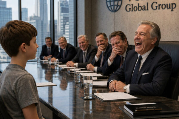 An 11-Year-Old Boy Claimed He Spoke Seven Languages at a Corporate Interview—The Owner Laughed Until the Boy Left the Entire Office in Shock