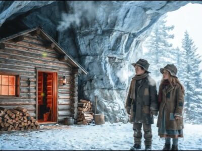 No One Believed in the Wooden Cave Home of Two Poor Children—Until a 5-Day Snowstorm Froze the Town